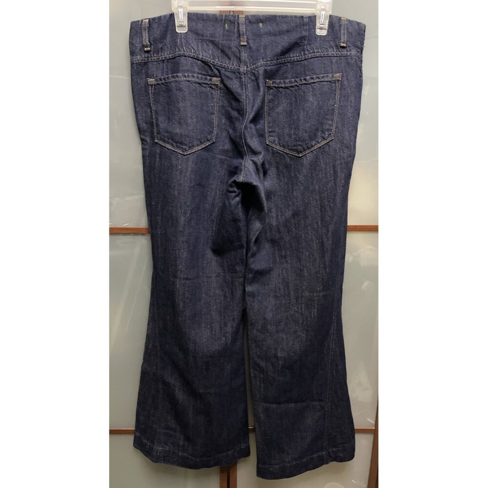 J Brand Kat Wide Flare Leg Indigo Denim Blue Jeans Size 32 Vintage Y2K Rave JNCO